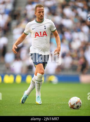 06 ago 2022 - Tottenham Hotspur v Southampton - Premier League - Tottenham Hotspur Stadium Tottenham's Harry Kane durante la partita contro Southampton Picture Credit : © Mark Pain / Alamy Live News Foto Stock