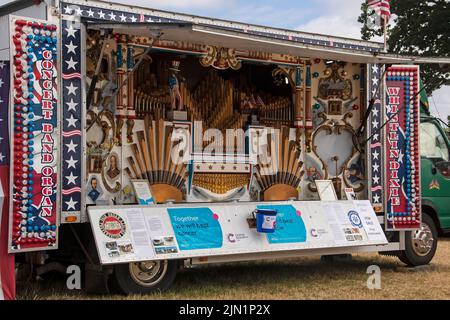 Fiera del vapore di Netley Marsh 2022 Foto Stock