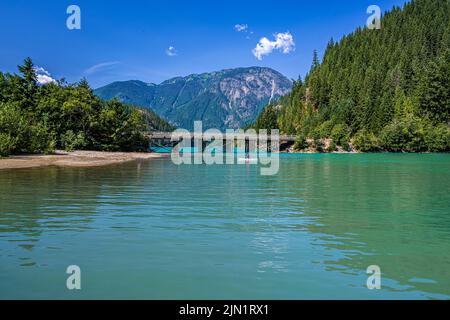 Vista panoramica di North Cascades NP, Washington Foto Stock