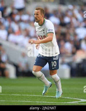 06 ago 2022 - Tottenham Hotspur v Southampton - Premier League - Tottenham Hotspur Stadium Tottenham's Harry Kane durante la partita contro Southampton Picture Credit : © Mark Pain / Alamy Live News Foto Stock