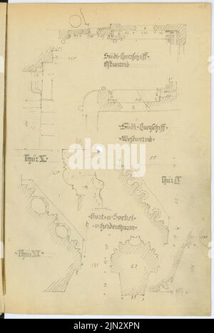 Stiehl otto (1860-1940): Album fotografico 2: Cathedral, Wetzlar Foto Stock