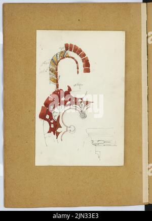Stiehl otto (1860-1940): Album di disegno e foto 8: Ornamentics Foto Stock