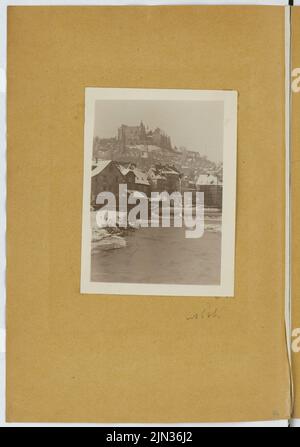 Stiehl otto (1860-1940): Album fotografico e di disegno 19: Marburg Foto Stock