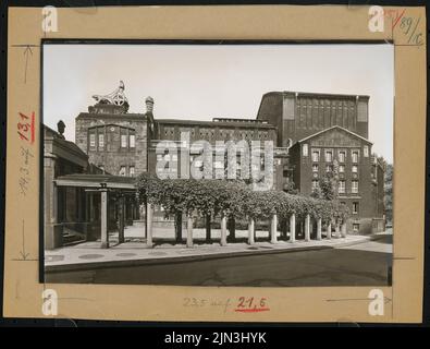 Martin Dülfer (1859-1942, come architetto): Stadttheater, Dortmund Foto Stock