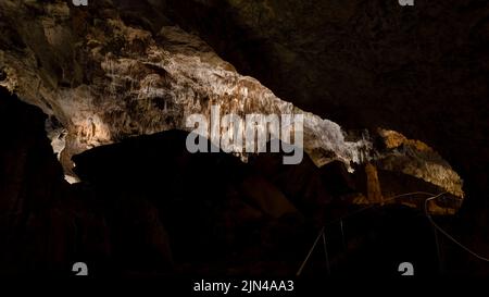 Camera grande parco nazionale di Carlsbad Cavern, Nuovo Messico, STATI UNITI D'AMERICA Foto Stock