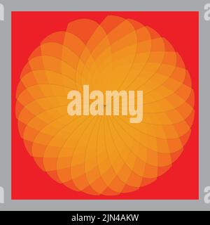 Set di motivi vettoriali negli sfondi Illustrazione Vettoriale