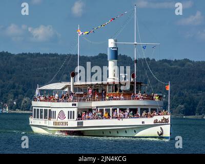 BAVIERA : Herrsching am Ammersee Foto Stock