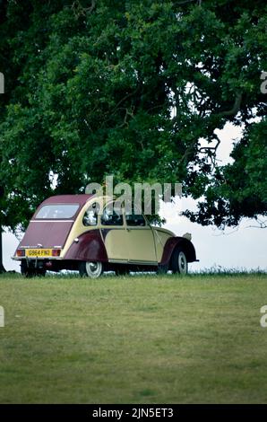 citroen 2CV auto d'epoca Foto Stock