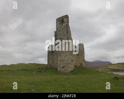 Il sentiero Cape Wrath. Highlands scozzesi. Costa occidentale della Scozia. REGNO UNITO. Foto Stock