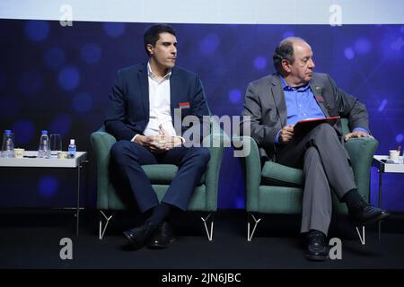 San Paolo, San Paolo, Brasile. 9th ago 2022. (INT) il Forum LIDE 10th a San Paolo - evoluzione tecnologica nel trasporto di persone e Cargo. Credit: ZUMA Press, Inc./Alamy Live News Foto Stock