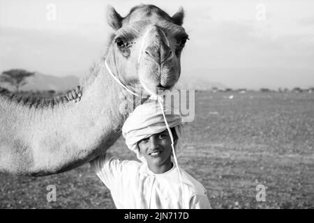 Omani ragazzo Foto Stock