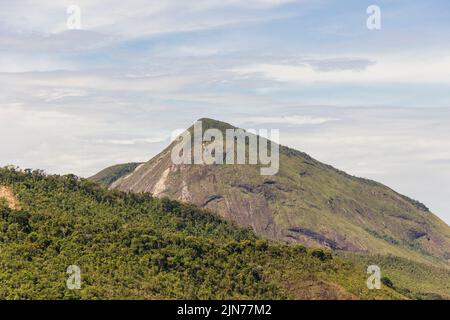 Del sentiero di pietra tartaruga a Teresópolis Foto Stock