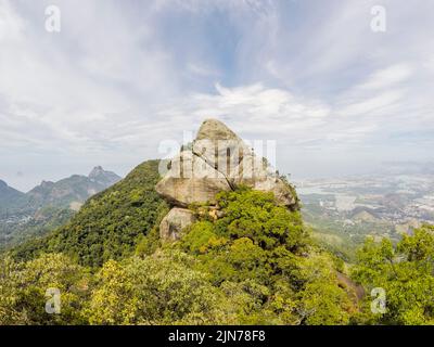 pista visual kite serrilha a rio de janeiro Foto Stock