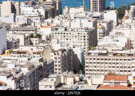 Quartiere di Copacabana a rio de janeiro Foto Stock