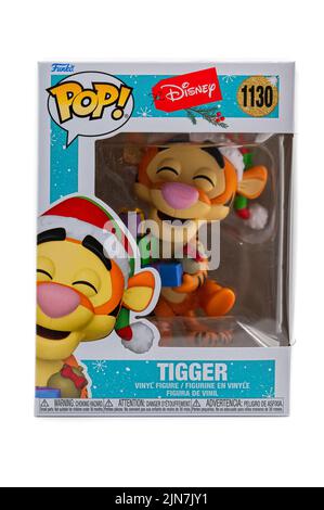 CHESTER, REGNO UNITO - LUGLIO 31st 2022: funko pop box. Immagine studio Foto Stock