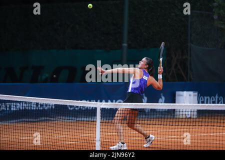 Nuria Brancaccio durante il Palermo Ladies Open 2022. Foto Stock