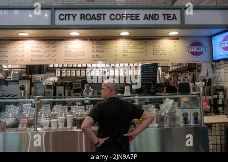 West Side Market il più antico mercato pubblico di Cleveland Foto Stock