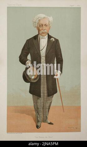 Boson de Talleyrand-Périgord Vanity Fair 1 Agosto 1895 Foto Stock