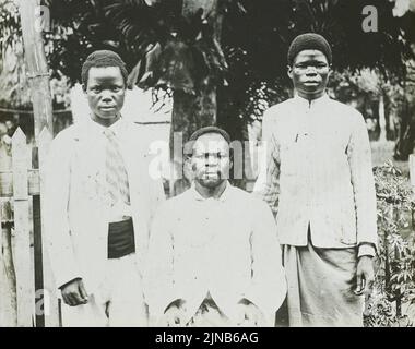 Insegnanti, Congo, ca. 1900-1915 (IMP-CSCNWW33-OS10-49) Foto Stock