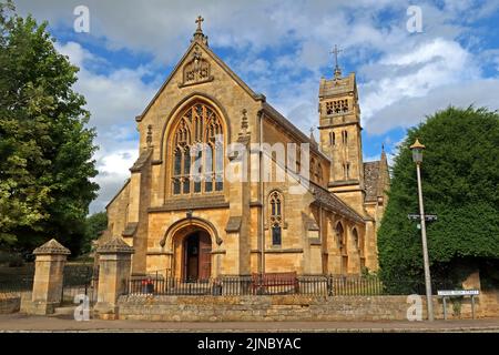 Chiesa di St Catharine - Lower High St, Chipping Campden, Cotswolds, Gloucestershire, Inghilterra, REGNO UNITO, GL55 6AT Foto Stock