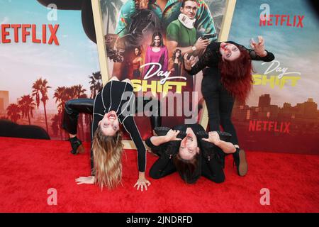 Atmosfera durante la prima mondiale del "Day Shift" di Netflix il 10 agosto 2022 a Los Angeles, California. Foto: Crash/imageSPACE/Sipa USA Foto Stock