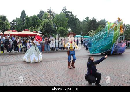Disneyland Parigi Francia, festeggia 30 anni di magia, inaugurale nel 1992 Foto Stock