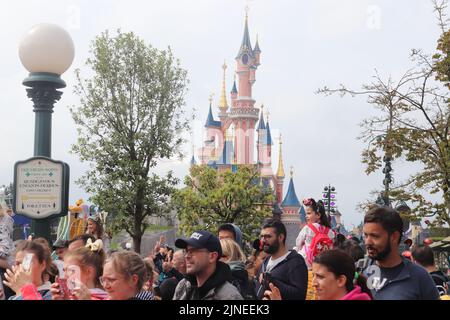 Disneyland Parigi Francia, festeggia 30 anni di magia, inaugurale nel 1992 Foto Stock