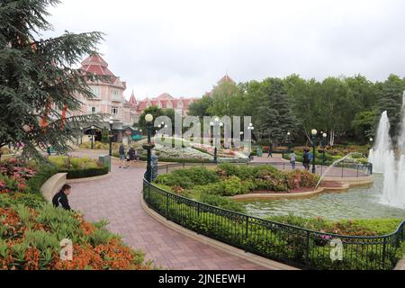 Disneyland Parigi Francia, festeggia 30 anni di magia, inaugurale nel 1992 Foto Stock