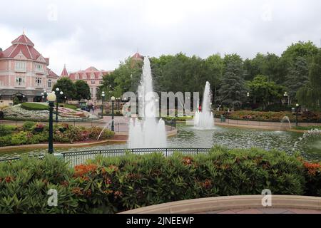 Disneyland Parigi Francia, festeggia 30 anni di magia, inaugurale nel 1992 Foto Stock