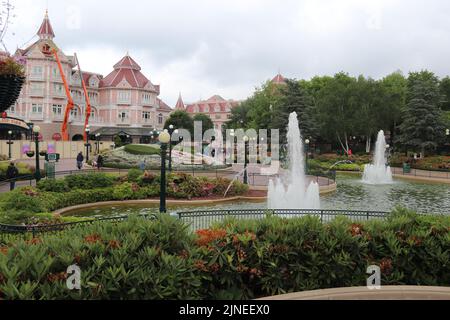Disneyland Parigi Francia, festeggia 30 anni di magia, inaugurale nel 1992 Foto Stock