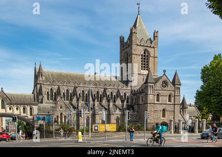 La cattedrale di Christ Church, Dublino, Irlanda Foto Stock