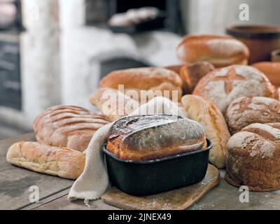 fornai tradizionali Foto Stock