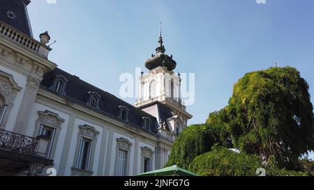 Famoso Palazzo di Festetics (Festetics Kastely). La città di Keszthely è stata situata nella contea di Zala sul lago Balaton. - Keszthely, Ungheria Foto Stock