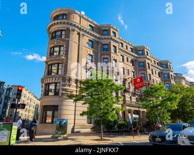 Berklee College of Music al 1140 di Boylston Street nel quartiere di Fenway, nella città di Boston, Massachusetts, ma, USA. Foto Stock