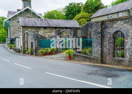 DEVIL'S BRIDGE, GALLES, Regno Unito - 06 LUGLIO 2022: Devil's Bridge è un villaggio e una comunità a Ceredigion, Galles Foto Stock