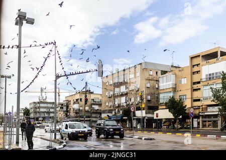 Tel Aviv, Israele. 10th Feb, 2022. Vista sulla città di Tel Aviv, 02/10/2022. Credit: dpa/Alamy Live News Foto Stock