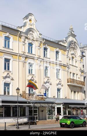 Radisson Blu Hotel, Vilnius centro storico, Vilnius Lituania Europa Foto Stock