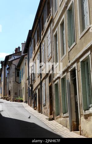 Abitazioni. Cluny. Saône e Loira. Borgogna. Francia. Europa. Foto Stock