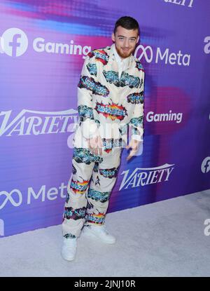 Hollywood, Stati Uniti. 11th ago, 2022. Angus Cloud arriva al The Variety's Power of Young Hollywood red carpet tenutosi presso la Nehuehouse di Hollywood, California, giovedì 11 agosto 2022 . (Foto di Juan Pablo Rico/Sipa USA) Credit: Sipa USA/Alamy Live News Foto Stock