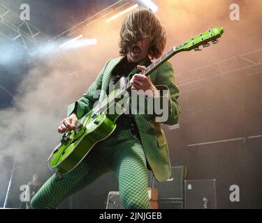 Catton Park, Regno Unito. 11th ago, 2022. Mother Vulture si esibisce sul palco S.O.P.H.I.E. al Bloodstock Open Air Festival. Credit: Will Tudor/Alamy Live News Foto Stock