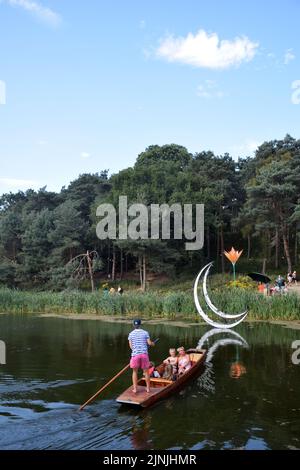 Latitude Festival 2022 luglio, Henham Park, Suffolk, Regno Unito. Punzonatura Foto Stock