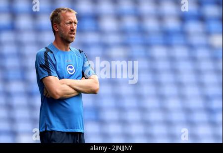 Foto del file datata 23-07-2022 di Graham Potter, direttore di Brighton e Hove Albion. Brighton non ha problemi di lesioni, dato che accolgono Newcastle all'Amex Stadium. Data di emissione: Venerdì 12 agosto 2022. Foto Stock