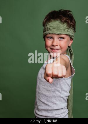 ragazzo, arti marziali, karate, ragazzi, sport combattenti, carati Foto Stock