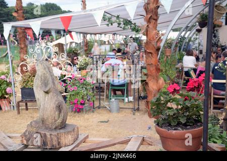 Latitude Festival 2022 luglio, Henham Park, Suffolk, Regno Unito. Il ristorante House Foto Stock