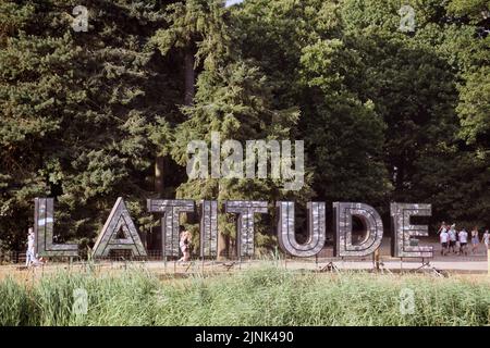 Latitude Festival 2022 luglio, Henham Park, Suffolk, Regno Unito Foto Stock