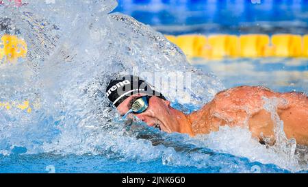 Roma, Italia. 12th ago, 2022. MIRESSI Alessandro ITA ITALY100m Freestyle Men Heats Swimming Roma, 12/8/2022 Stadio del Nuoto XXVI LEN European Championships Roma 2022 Foto Andrea Staccioli/Deepbluemedia/Insidefoto Credit: Insidefoto di andrea staccioli/Alamy Live News Foto Stock