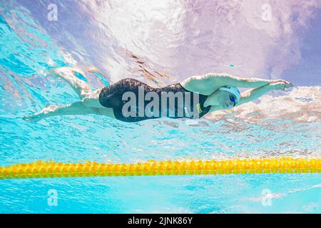 GIELE Tessa NED THE NETHERLANDS4x100m Medley Mixed Heats Swimming Roma, 12/8/2022 Stadio del Nuoto XXVI LEN European Championships Roma 2022 Photo Diego Montano/Deepbluemedia/Insidefoto Credit: Insidefoto di andrea staccioli/Alamy Live News Foto Stock