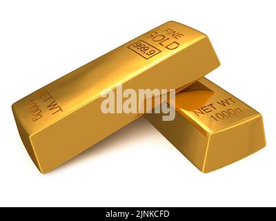 oro, barrette d'oro, oro, lingotto Foto Stock