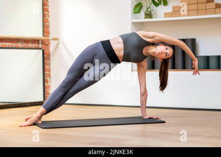 fitness, yoga, ginnastica, yoga, esercizio, palestre, pilates Foto Stock