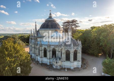 Francia, Eure-et-Loir, Dreux, Saint Louis cappella reale necropoli della famiglia Orleans situato all'interno del recinto del Chateau de Dreux (vi Foto Stock